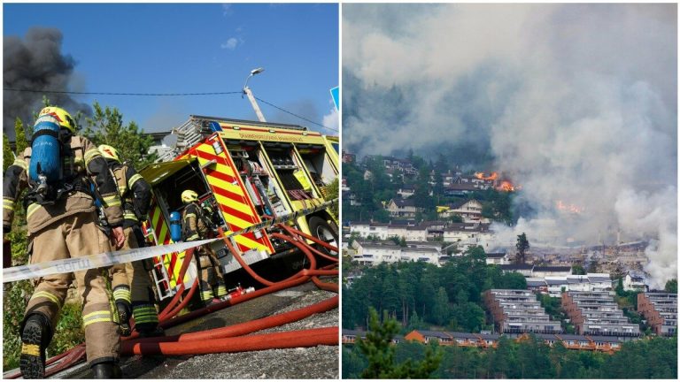 Incendies hors de contrôle : Drammen réduite en cendres, 100 maisons détruites — la Corse, l’Espagne et le Maroc aussi en alerte