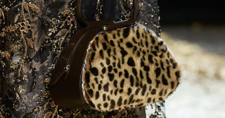 Vous ne regarderez plus jamais une tenue de la même façon : la sac tachetée, l’accessoire sauvage qu’il faut absolument ce printemps 2026/2027